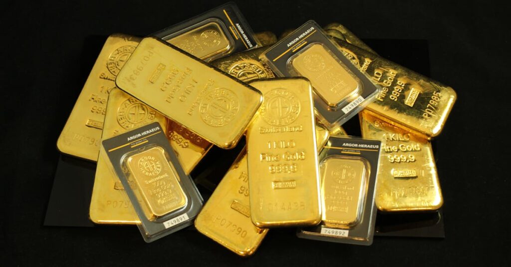 The Government Just Tightened India's Gold Import Rules — Here's What Changed and Why It Matters A collection of precious gold bars stacked elegantly, symbolizing wealth and prosperity.